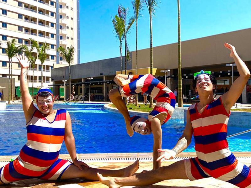 Solar Das Aguas Park Resort - Proximo Ao Thermas Dos Laranjais Olímpia Exteriör bild