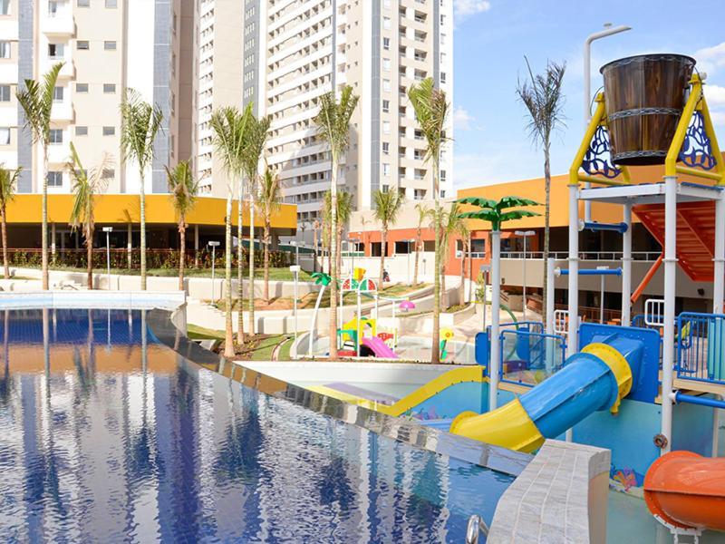 Solar Das Aguas Park Resort - Proximo Ao Thermas Dos Laranjais Olímpia Exteriör bild