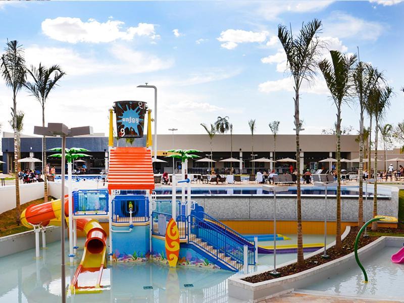 Solar Das Aguas Park Resort - Proximo Ao Thermas Dos Laranjais Olímpia Exteriör bild