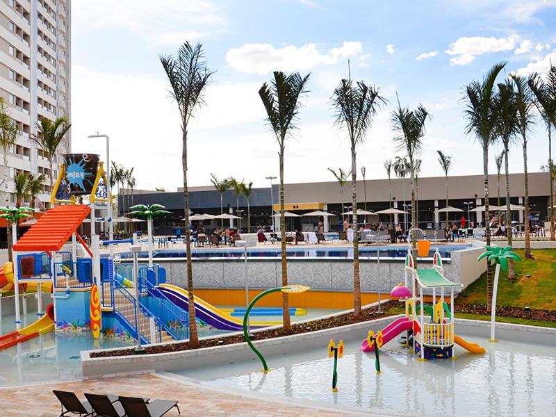 Solar Das Aguas Park Resort - Proximo Ao Thermas Dos Laranjais Olímpia Exteriör bild